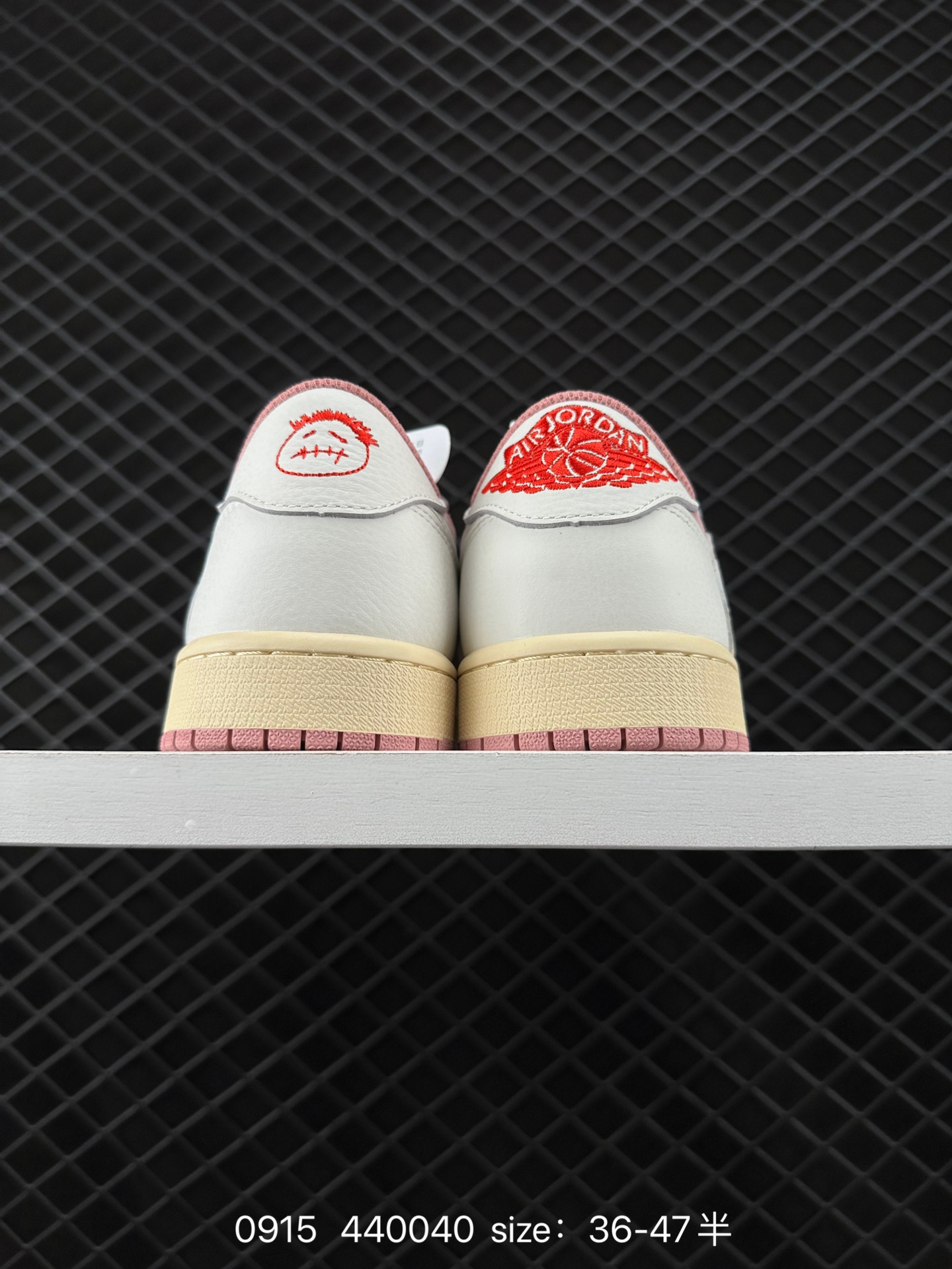 fragment design x Travis Scott x Nike Air Jordan 1 Low OG SP”Black/Green Toe“